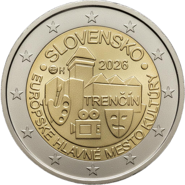 2 euro slovensko 2026 - trenčín - nano-banana-1767963432163
