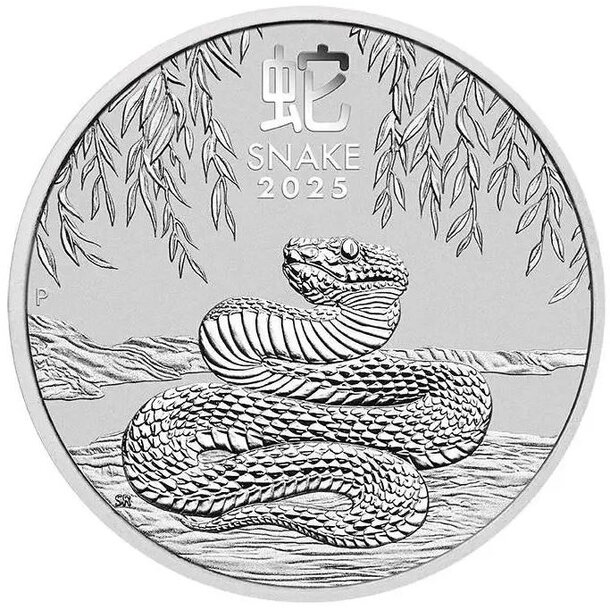 1 dollar austrália 2025 - rok hada - 1 Dollar Austrália 2025-Rok Hada-1