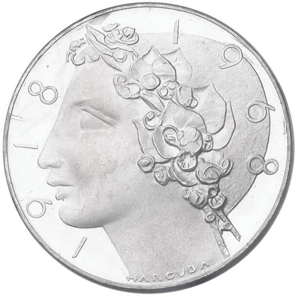 50 kčs československo 1968 - vznik čsr - proof - 50 Kčs ČSR 1968 - Vznik ČSR-proof