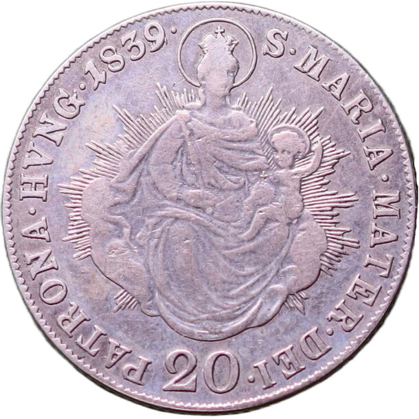 20 grajciar ferdinand v. 1839 b - 20 Grajciar Ferdinand V. 1839 B-2