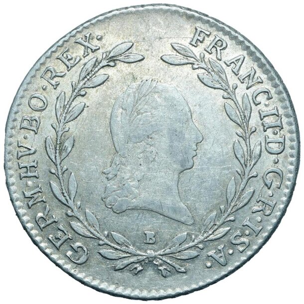 20 grajciar františek ii.1794 b - 20-kreuzer-1794-b-1