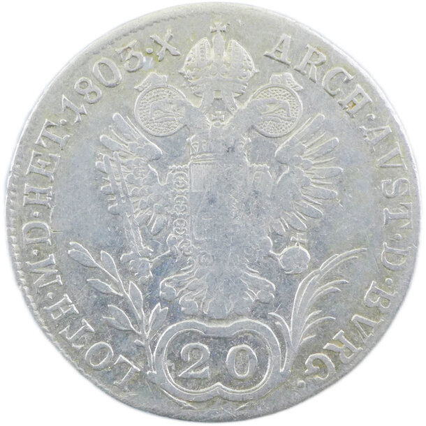 20 grajciar františek ii.1803 b - 20 Grajciar František II.1803 B-2