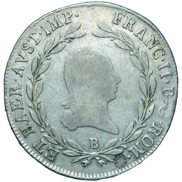 20 grajciar františek ii.1805 b - 20-kreuzer-1805-b-1