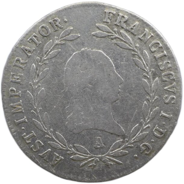 20 grajciar františek ii.1818 a - 20 Grajciar František II.1818 A-1