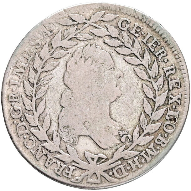 20 grajciar františek lotrinský 1765 wi - 20 Grajciar František Lotrinský 1765 WI-2-1