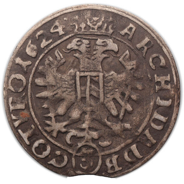 3 grajciar ferdinand ii. 1624 nisa (n) - Ferdinand-II-3-Grajciar-1624-Nisa-2
