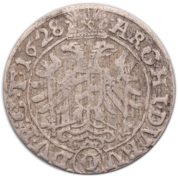 3 grajciar ferdinand ii. 1628 olomouc (ol) - Ferdinand-II-3-Grajciar-1628-Olomouc-2