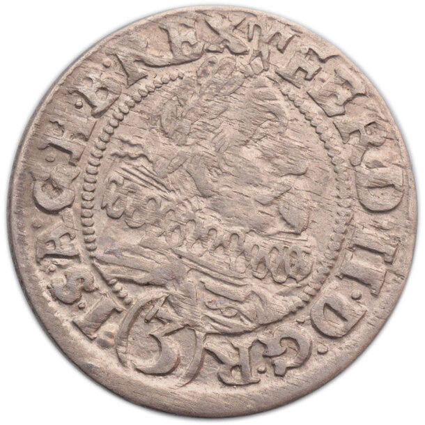 3 grajciar ferdinand ii. 1629 vratislav (vr hr) - Ferdinand-II-3-Grajciar-1629-Vratislav-1