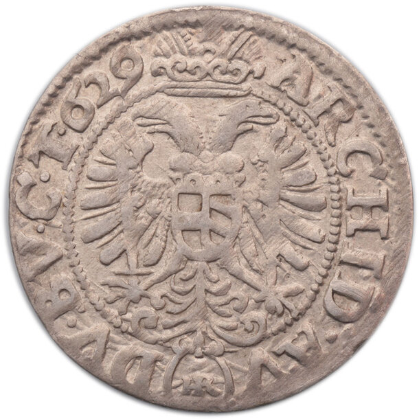 3 grajciar ferdinand ii. 1629 vratislav (vr hr) - Ferdinand-II-3-Grajciar-1629-Vratislav-2