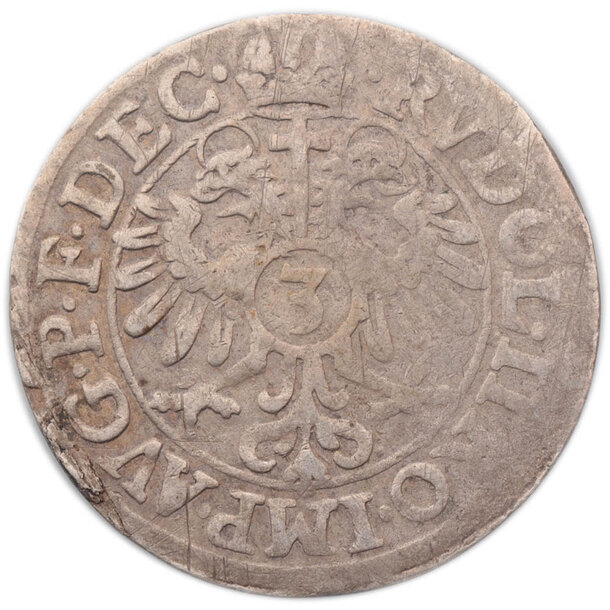 3 grajciar hanau-lichtenberg 1602 johan reinhard i. - Hanau-Lichtenberg-3-Grajciar-1602-2