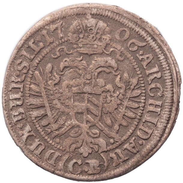 3 grajciar jozef i. 1706 breh (bi cb) - Jozef-I-3-Grajciar-1706 -2