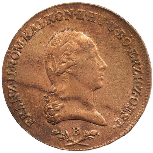 6 grajciar františek ii.1800 b - 6-kreuzer-1800-b-frantisek-1