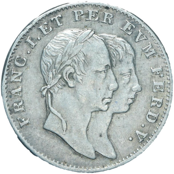 Korunovačný žetón ferdinand v.1830 - korunovacni-zeton-maly-1830-frantisek-ii-a-ferdinand-v-1