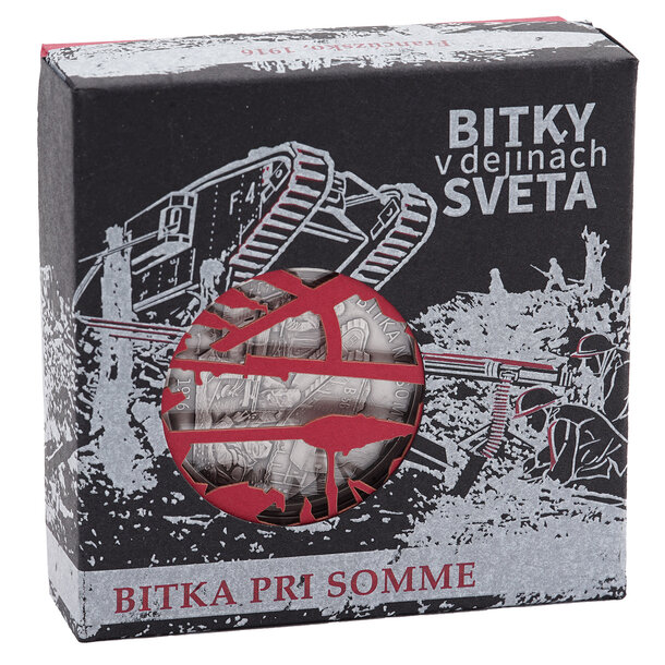 2 dollars niue 2025 -  bitka na somme - 2 Dollars Niue 2025 -  Bitka na Somme-4