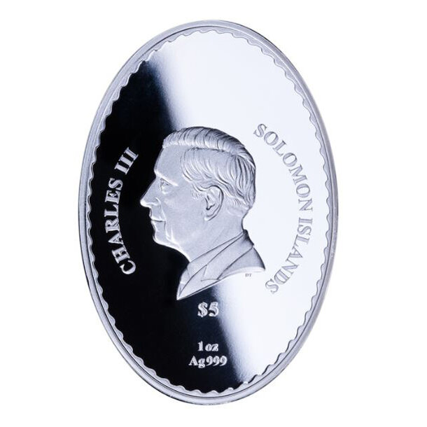 5 dollars šalamúnove ostrovy 2026 - dedo mráz - proof - 5-dollars-ndedo-mraz-2026-2