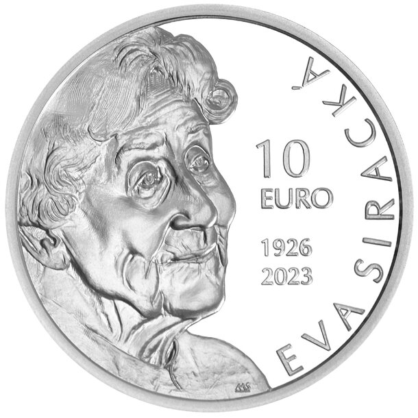 10 euro slovensko 2026 - eva siracká - 10 EURO Slovensko 2026 - Eva Siracká-1