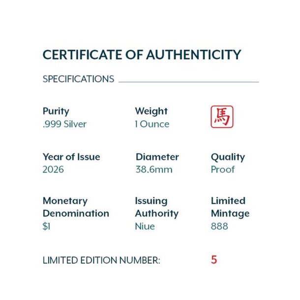 1 dollar niue 2026 - rok koňa - proof - 1-dollar-niue-rok-kona-5