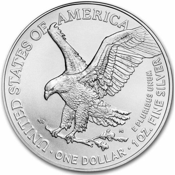 1 dollar usa 2024 - posledná večera (kolorovaná) - 2024-1oz-silver-eagle-rev_1_4