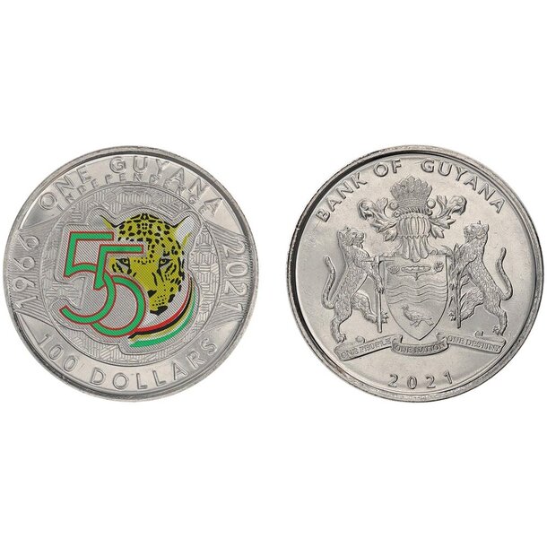 Set mincí guyana 2020-2021 - Set-mincí-Guyana-2ks-2020-3