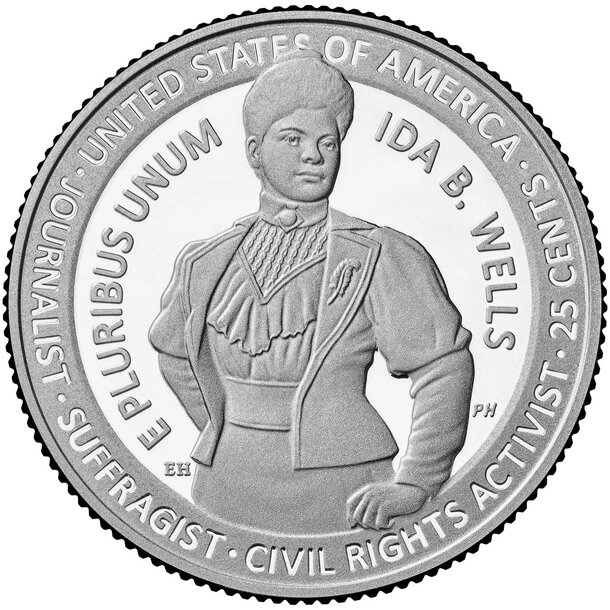25 cent usa 2024 - ida b. wells - Ida B Wells