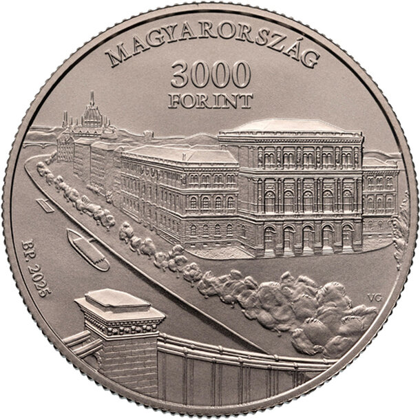 3000 forint maďarsko 2025 - maďarská akadémia vied - MTA-3000-Ft-av
