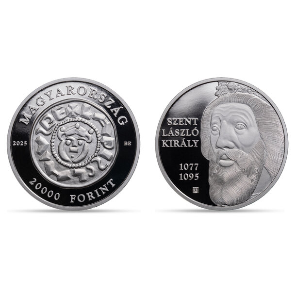 20 000 forint maďarsko 2025 - ladislav i. - proof - 20000-forint-ladislav-I-3