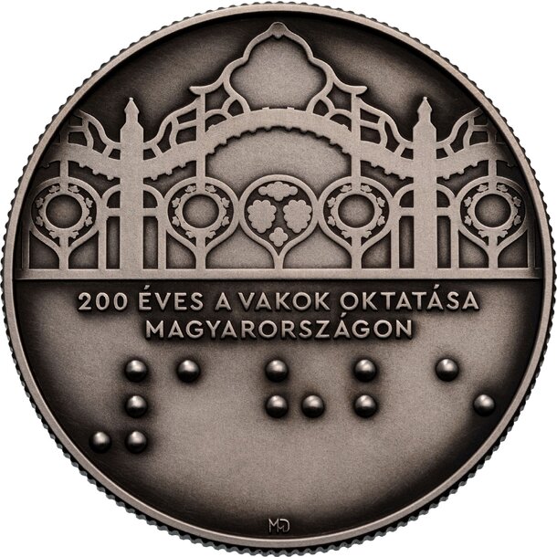 20 000 forint maďarsko 2025 - vzdelávanie nevidiacich - Education for the Blind 20000 Ft rv