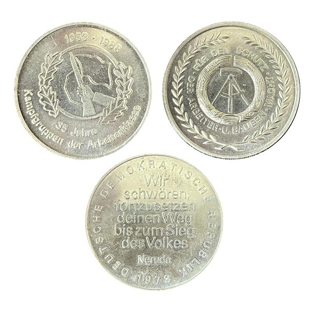 Set medailí nemecko (ddr) - medaily-DDR-set-2