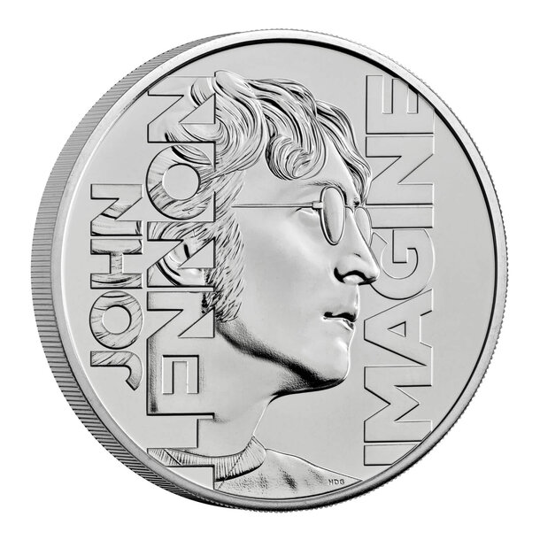 5 pounds veľká británia 2025 - john lennon - john-lennon