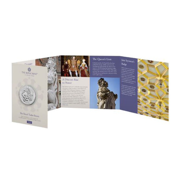 5 pounds veľká británia 2026 - tudor lion - blister - 5 Pounds Veľká Británia 2026 Tudor Lion-blister-3