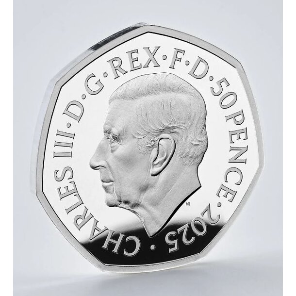 50 pence veľká británia 2025 - snehuliak - 50 Pence Veľká Británia 2025-Snehuliak-6