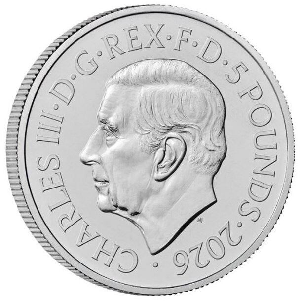 5 pounds veľká británia 2026 - kráľovná viktória - blister - 5 Pounds Veľká Británia 2026 Kráľovná Viktória-5