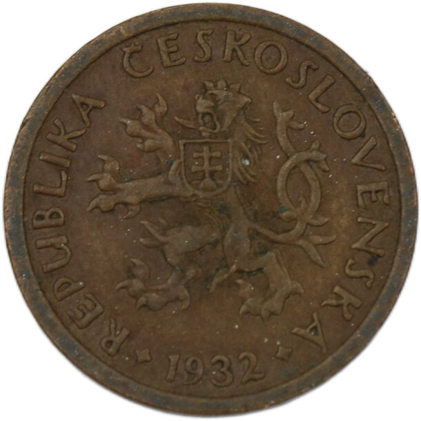 10 halier československo 1932 - 10 Halier ČSR 1932-2