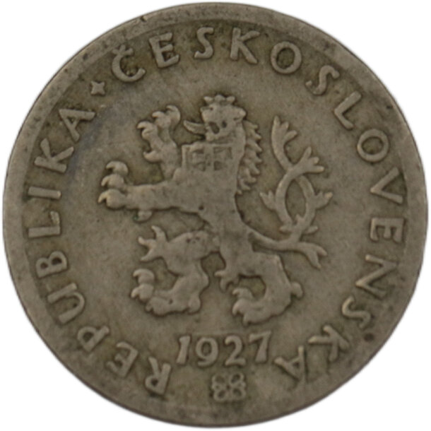 20 halier československo 1927 - 20 Halier ČSR 1927-4