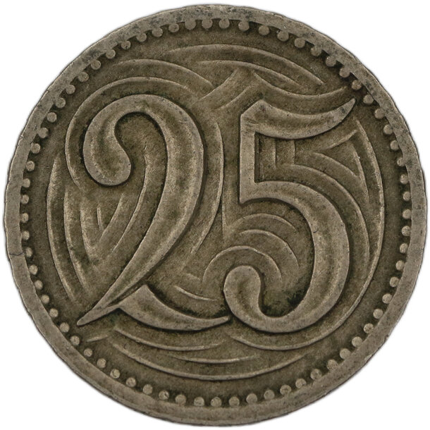 25 halier československo 1933 - 25 Halier ČSR 1933-03