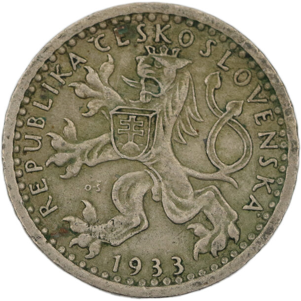 25 halier československo 1933 - 25 Halier ČSR 1933-06