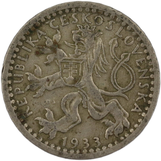 25 halier československo 1933 - 25 Halier ČSR 1933-10