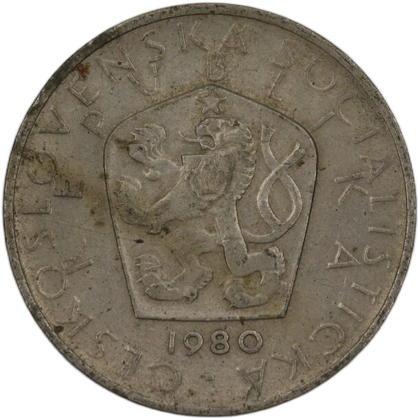 5 koruna československo 1980 - 5 Koruna ČSR 1980-2