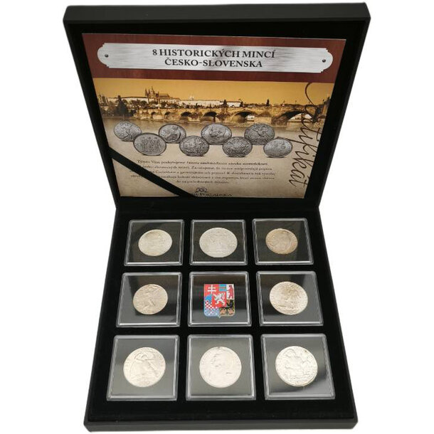Sada historických mincí česko-slovenska - sada-8-originalnych-cesko-slovenskych-minci-2
