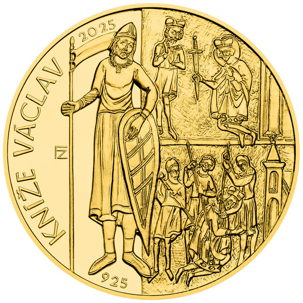 10 000 koruna česko 2025 - knieža václav - 10000-kc-knieza-vaclav-2025-1