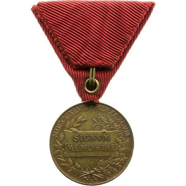 Medaila františek jozef i. - signum memoriae 1898 - Medaila František Jozef I. - Signum Memoriae 1898-3