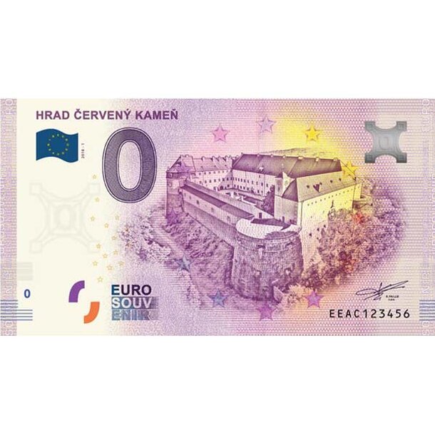 0-euro-souvenir-cerveny-kamen