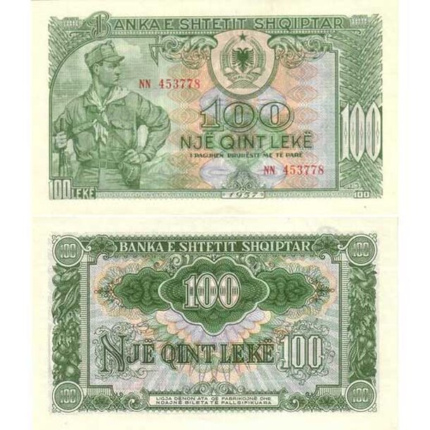 100-leke-albansko-1957
