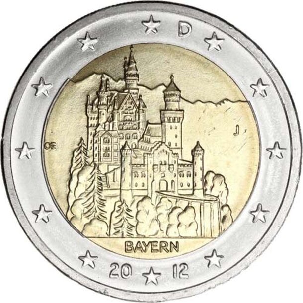nemecko-2012-2-euro-bayernj