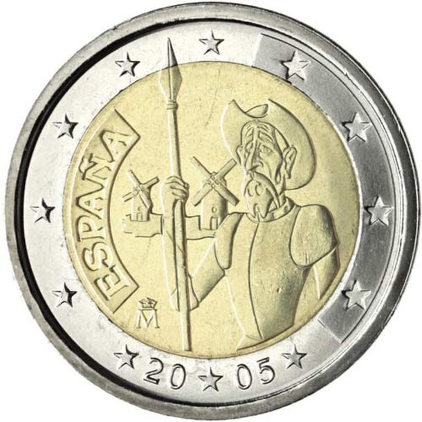 spanielsko-2005-2-euro-don-