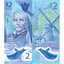 2 dollars 2022 barbados - Bankovka Barbados 2 Dollars 2022 - 80a polymér