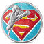10 euro francúzsko 2025 - superman logo - kolorovaná - 10-euro-2025-superman-logo-kolor-1