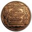 Medená minca bankovka georga washingtona 1 unca - 1oz-copper-2-usd-washington-banknote-round-reverse