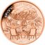 Medená minca mimozemšťania 1 unca - 1-oz-wrong-button-copper-round