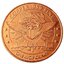 Medená minca pteranodon 1 unca - 1oz-copper-obverse_4
